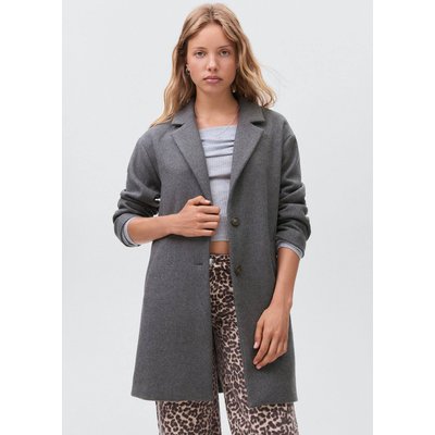 Manteau coupe midi drap de laine MANGO TEEN