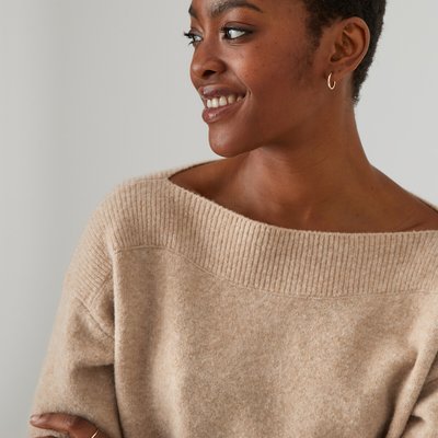 Boat neck jumper La Redoute