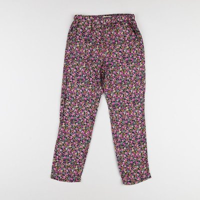 Pantalon fleurs violettes - Très bon état FRANGIN FRANGINE