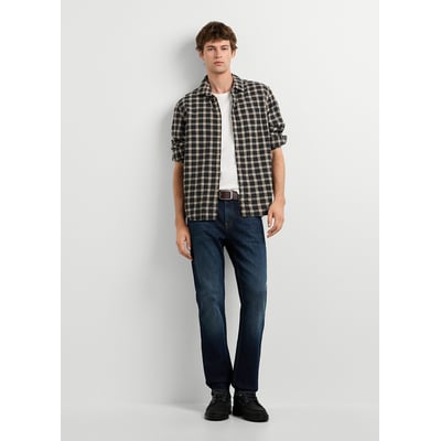 Chemise droite à carreaux, manches longues PEPE JEANS