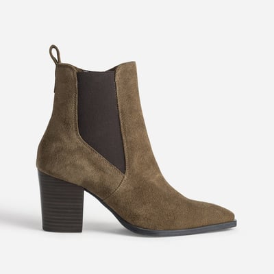 Boots À Talon en cuir NAILY ERAM
