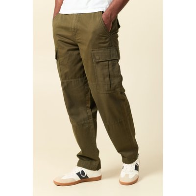 Pantalon cargo battle bi-matière coton BONOBO