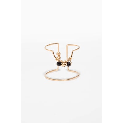 Bague d'ongle tissage - Spinelle YAY PARIS