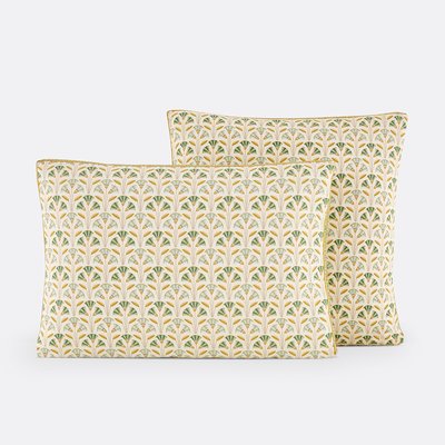 Osis Graphic 100% Washed Cotton Pillowcase LA REDOUTE INTERIEURS