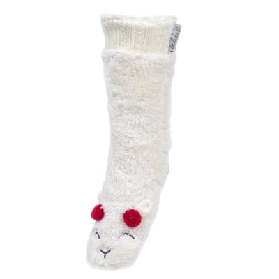 Chaussettes d'intérieur sherpa, picots antidérapants ISOTONER