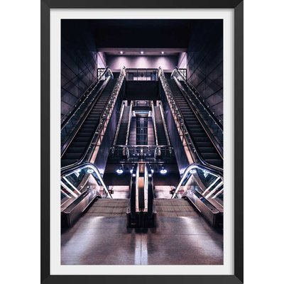 Affiche paris les halles il est 5 heures.. HEXOA