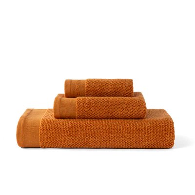 Lot 3 serviettes éponge 500 gr/m2 100% coton, LIVING (30x50+50x90+90x150 cm) NAF NAF HOME
