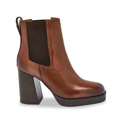 Bottines  chelsea à talons Vanilla LES TROPEZIENNES PAR M BELARBI