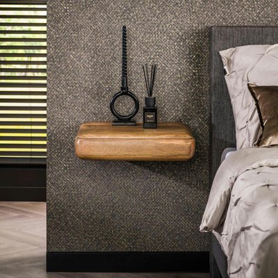 Table de nuit murale en bois de manguier DELHI PIER IMPORT