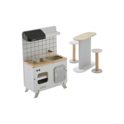 Mobilier de cuisine pour poupée mannequin en bois VERTBAUDET