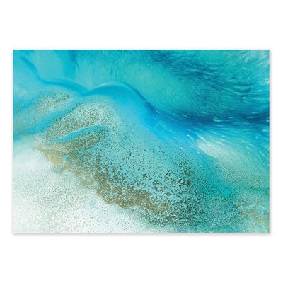 Affiche 50x70 cm - Turquoise Tranquility - Petra Meikle WALL EDITIONS