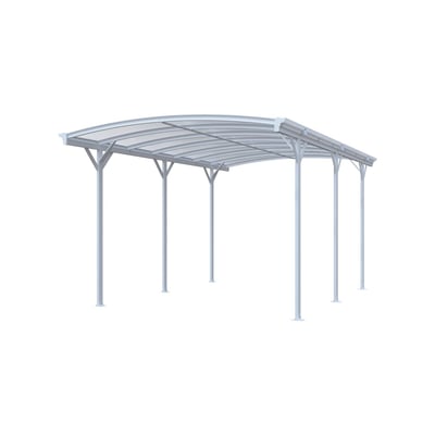 Carport aluminium et polycarbonate 15m² LE MANS SWEEEK