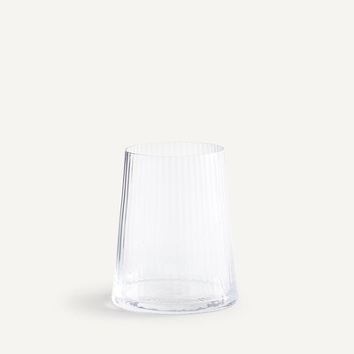 Set of 6 Strivi Ribbed Glass Tumblers AM.PM