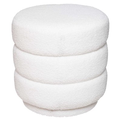 Pouf en bouclette KEMI ATMOSPHERA