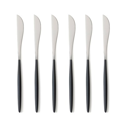 Confezione da 6 coltelli inox, Barbule AM.PM