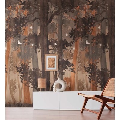 Papier peint au style nature HOME MAISON