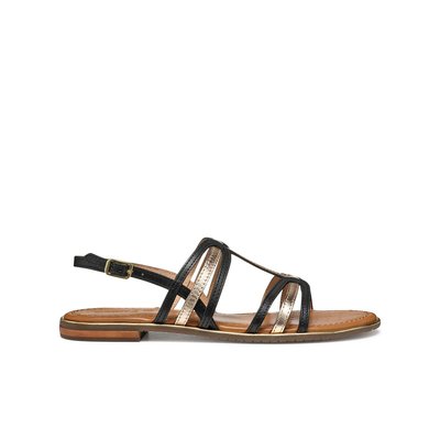Platte, leren sandalen Sozy Plus GEOX