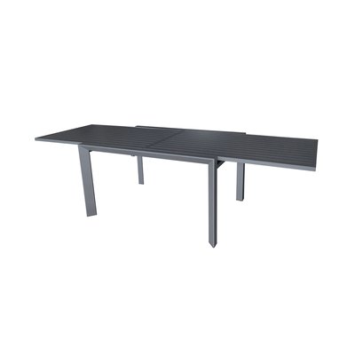 Table de jardin 6/10p en alu et verre MODULO WILSA GARDEN