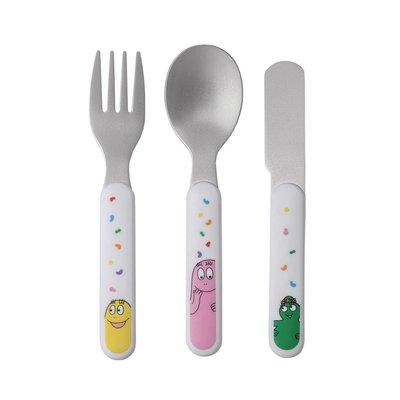 Set de 3 couverts pour bébé Barbapapa PETIT JOUR