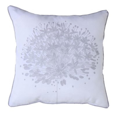 Coussin Passepoil Fleur Galya DOUCEUR D'INTÉRIEUR