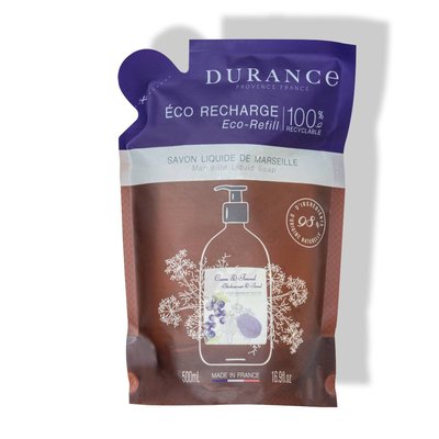 Eco-recharge savon liquide CASSIS FENOUIL DURANCE