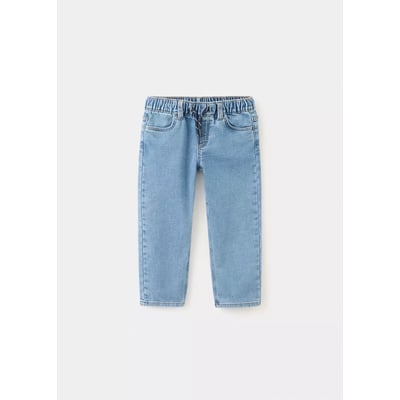 Jean droit taille élastique MANGO BABY