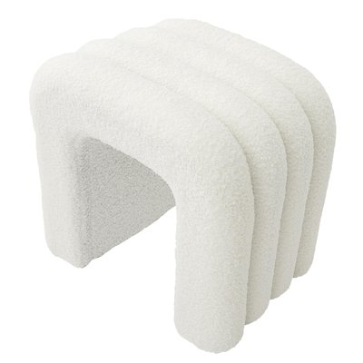Pouf en bouclette ARCHY THE HOME DECO FACTORY