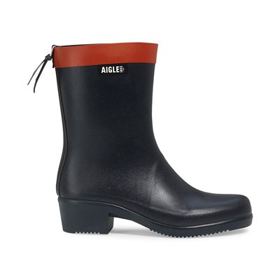 Bottines de pluie à talons MYRICA MID AIGLE