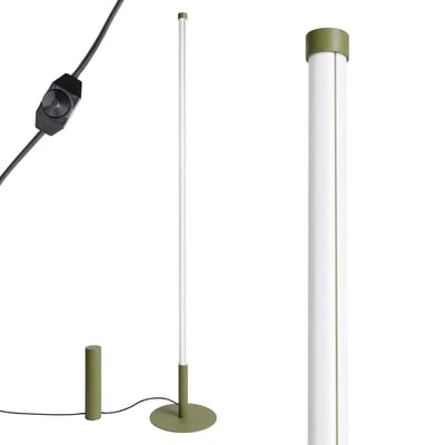 Lampadaire Vert Olive LED 1 Trang EDEN