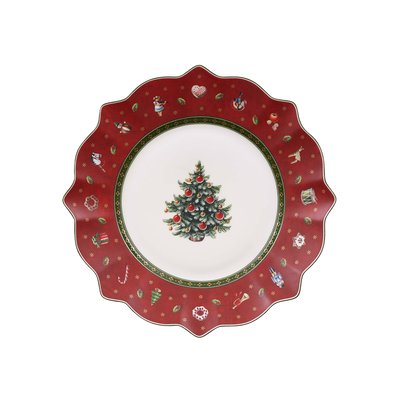 Salad Plate Red Set 6Pcs TOY'S DELIGHT VILLEROY & BOCH