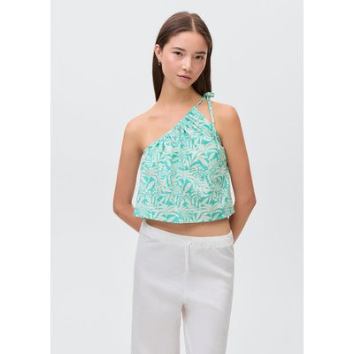 Top asymétrique imprimé MANGO TEEN