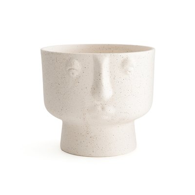 Geglazuurde keramische bloempot, H15cm, Lesego AM.PM