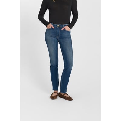 Jeans push-up droite taille haute PULP, longueur 34 LE TEMPS DES CERISES