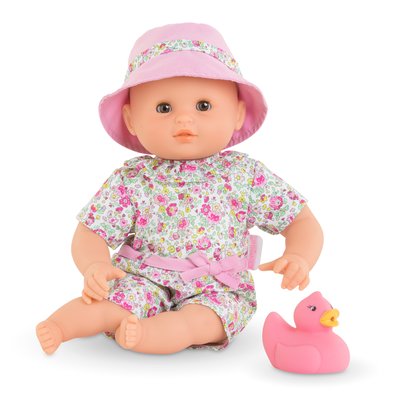 Poupon Bébé Bain Coralie Jardin en Fleurs COROLLE