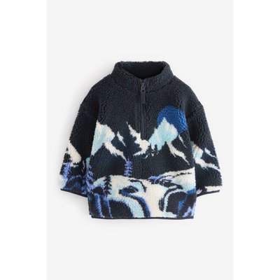 Veste zippée en polaire manches longues NEXT