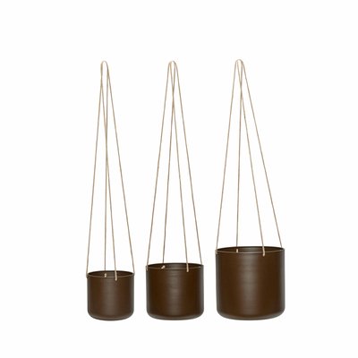 Pots à suspendre (set de 3) BLOOM HUBSCH