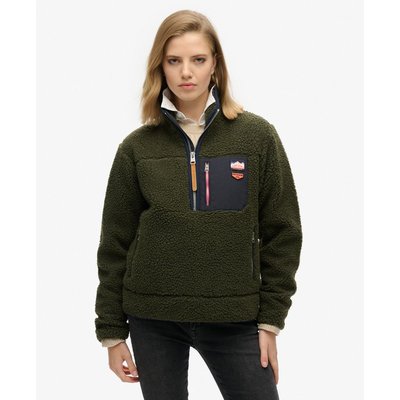Polaire rétro vintage à demi fermeture zippée SUPERDRY