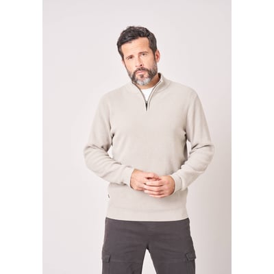 Pull homme en maille texturée RUNNUP DEELUXE
