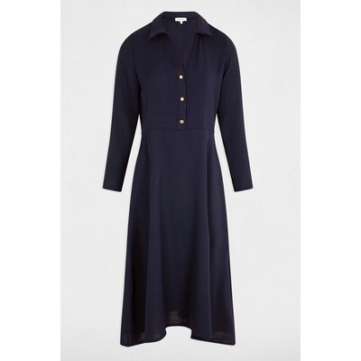 Robe midi droite fluide MORGAN