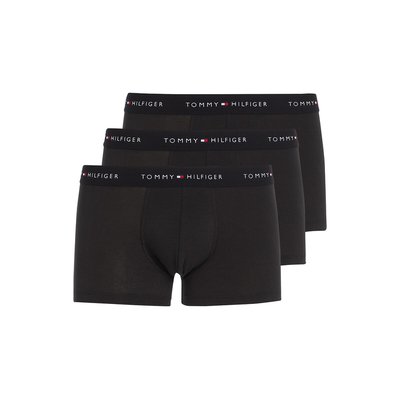 Lot de 3 boxers unis TOMMY HILFIGER