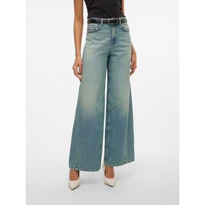 VMROWAN Taille haute Wide Fit Jeans Jean à coupe large VERO MODA