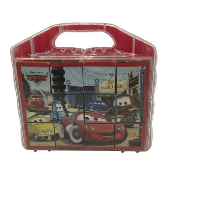 Puzzles 12 cubes - Cars - Bon état CLEMENTONI