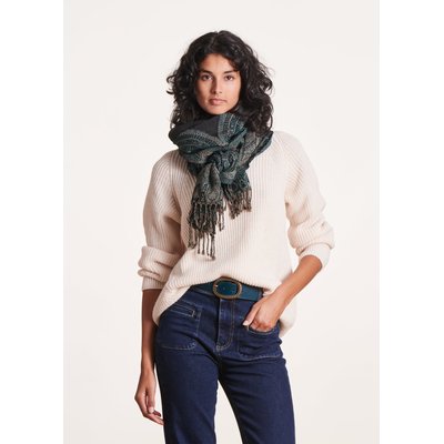 Écharpe en jacquard LA FEE MARABOUTEE