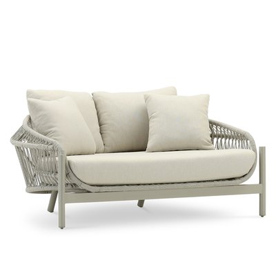 Lounge, aluminium et corde, MILOS DEFORA HOME