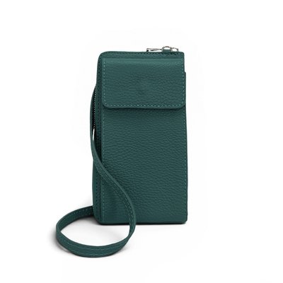 Mini-sac pochette en cuir grainé italien STREET OH MY BAG