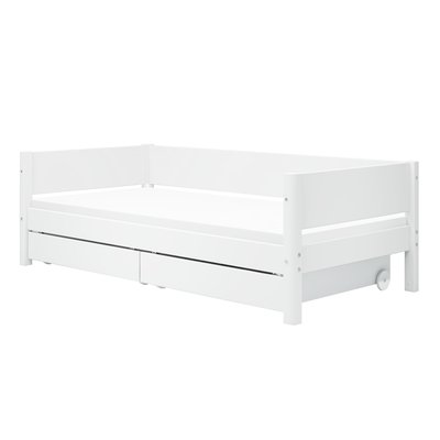 Lit-banquette tiroirs de rangement pin massif FLEXA