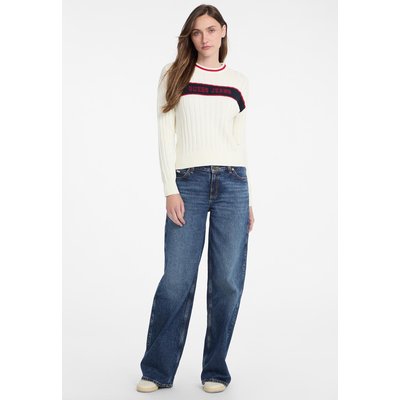 Pull Côtelé Col Rond GUESS JEANS