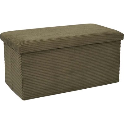 Coffre banc pliable en velours côtelé Scott CMP
