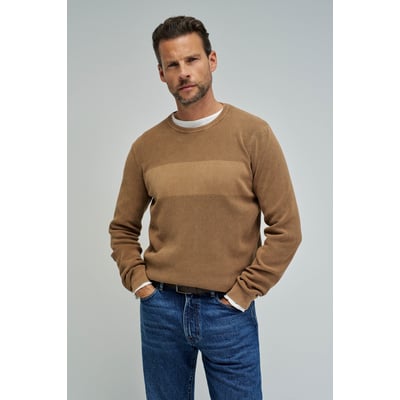 PULL EN MAILLE AVEC TEXTURE SALSA JEANS