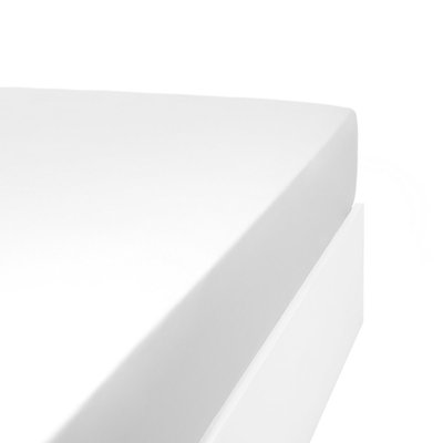 Drap housse uni coton percale 200 fils DESIREE LINANDELLE